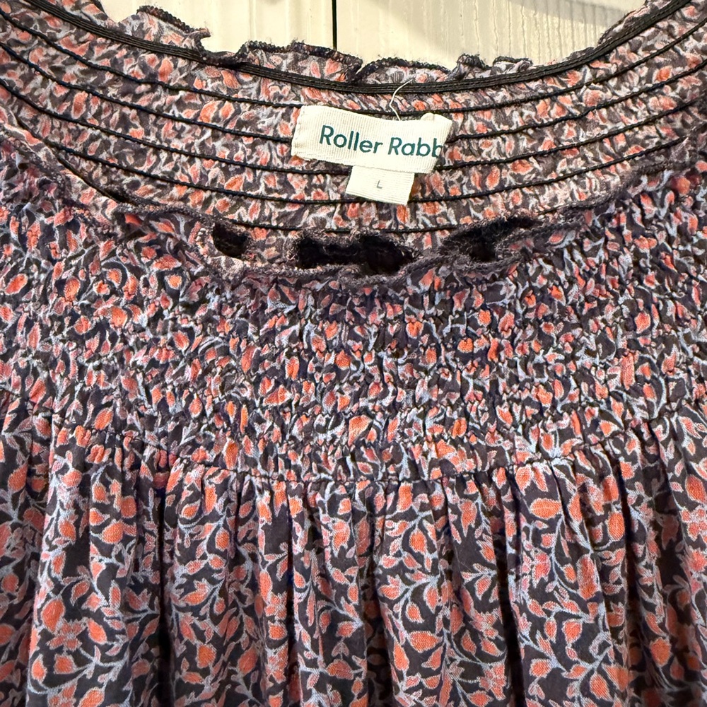Roller Rabbit Midi Dress Large - Picture 2 of 12